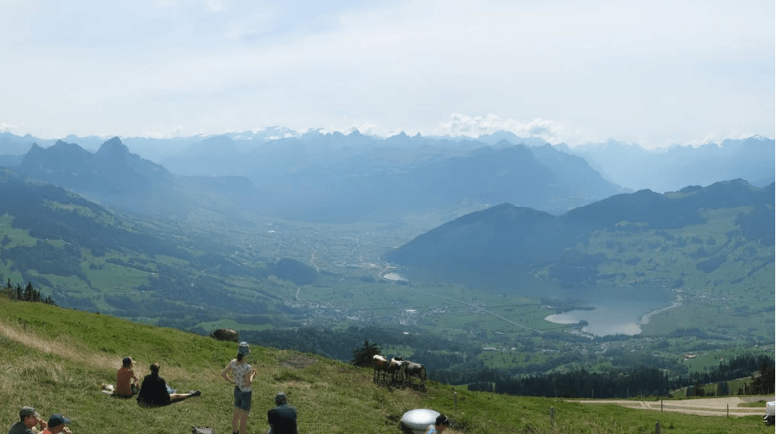 Webcam Wildspitz: Vergleich vor 1 Woche und heute. 