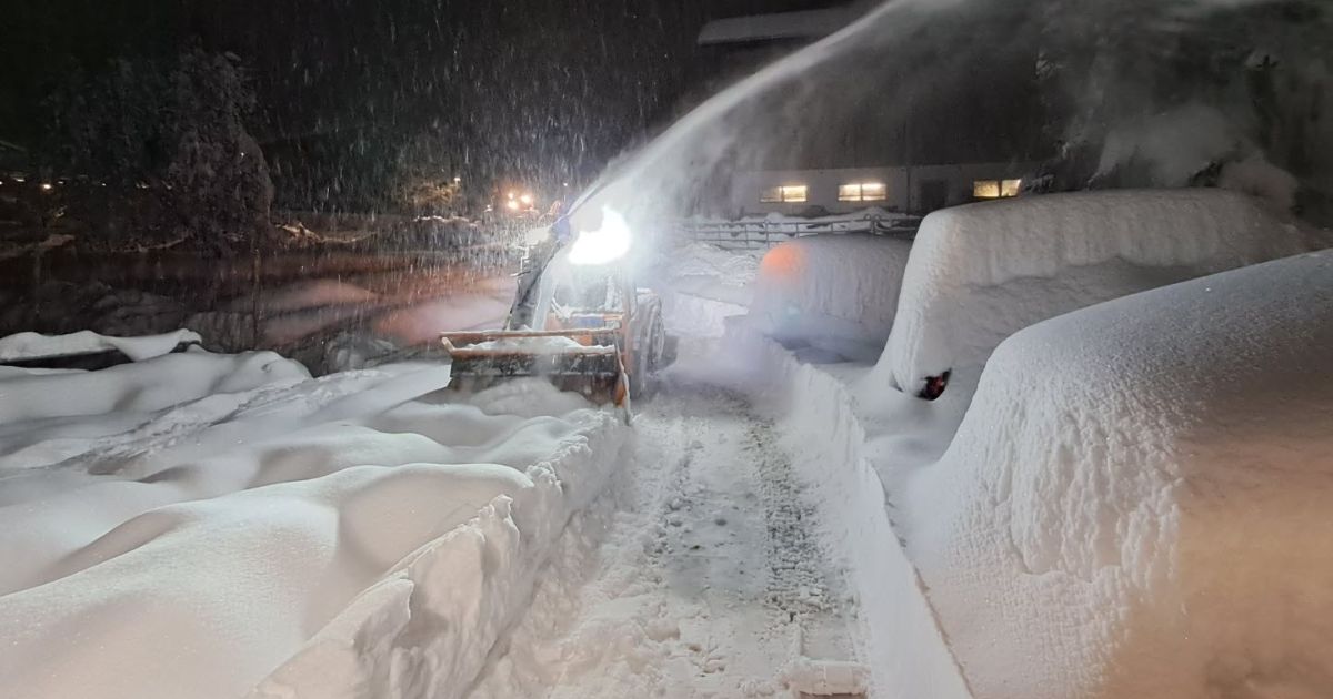 Tief verschneite Landschaften - MeteoSchweiz