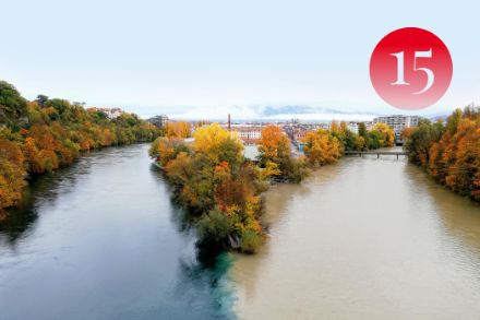 Rhone und Arve