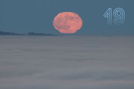 Verformter Mond