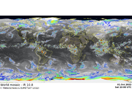 Satellitenbild der Erde