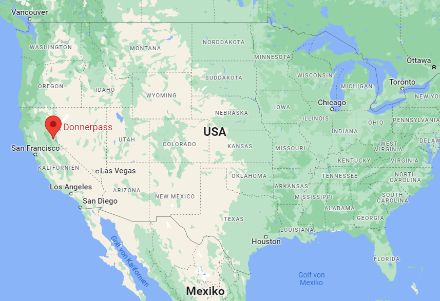 Der Donnerpass liegt im Westen der USA. 