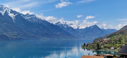 Am Vormittag war es in Oberried am Brienzersee sehr sonnig, ehe die Quellbewölkung am Nachmittag zunahm. 