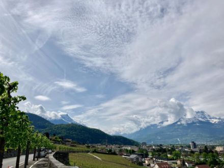 Wolken im unteren, mittleren und oberen Stockwerk der Troposphäre