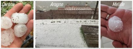 Fotomeldungen von unseren App-Benutzern: Die Fotos entstanden in südlich von Lugano gelegenen Gemeinden. 