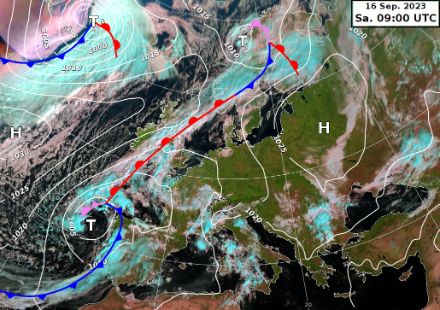 Bodenwetterkarte