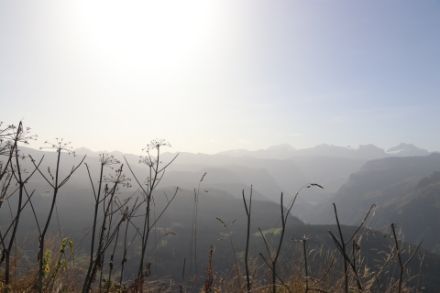 Dunstige Aussicht