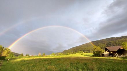 Sonne, Wolken und Schauer im Wechsel - so lautet auch das Wetter-Motto über Pfingsten. Bild: Meteomeldungen/App.