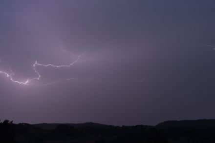 Nicht immer ereignet sich der (Haupt-)Blitz im gewählten Bildausschnitt. Solche Fotos werden dann meist wieder gelöscht.