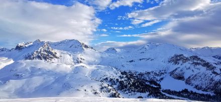 Foto mit Bergpanorama