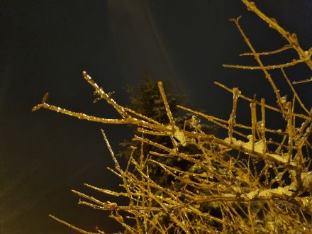 Am Abend des 4. Januars 2025 sorgte gefrierender Regen verbreitet für teils prekäre Strassenverhältnisse.
