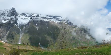 Am Nachmittag zeigte sich dann auch im Glarnerland hie und da die Sonne.