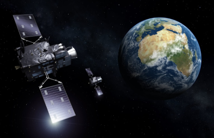 Abbildung 2:  Die Meteosat Third Generation Satellitenkonstellation beobachtet ab 2023 das Wettergeschehen vom Weltall aus. Ihre neu entwickelten Sensoren werden eine neue Ära der Wetterbeobachtung und -vorhersage ermöglichen. In COALITION-4 wird die Nutzung der MTG-Messungen für die Gewitter-Kurzfrist-Vorhersage vorbereitet.