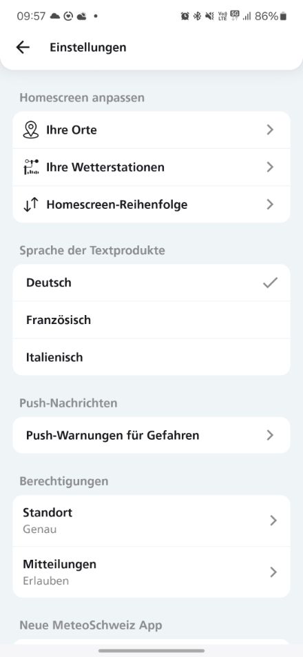 Ich erhalte keine Pushwarnungen, woran liegt das?