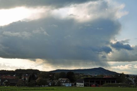  	Fallstreifen (oder Virga)