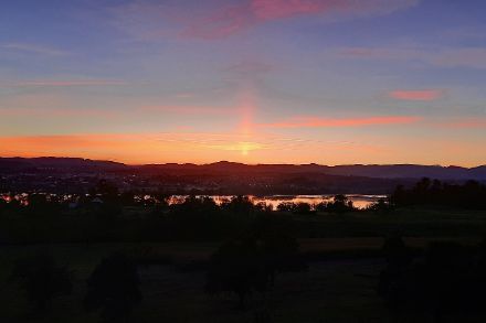 Morgenstimmung am Greifensee. Bild: R. Bleiker
