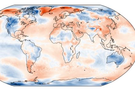 Globale Temperaturkarte November 2022.