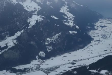 Heute war es in Meiringen noch bis auf die Talsohle weiss, dies wir sich in den nächsten Tagen mit dem markanten Tauwetter ändern.