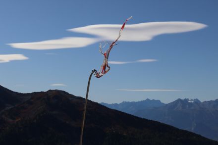 Windfahne in Vercorin. Bild: D. Gerstgrasser