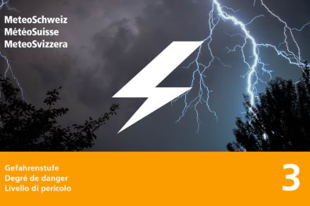 Symbolbild für Gewitteroutlook Stufe 3