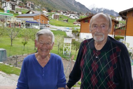 Rund 18’000 Wettermeldungen aus Grächen VS stammen von Cäcilia und Alex Andenmatten