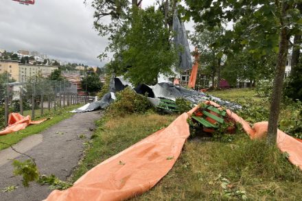 CSI MeteoSchweiz: Der Böenspitze von 217 km/h vom 24. Juli 2023 in La Chaux-de-Fonds auf der Spur…