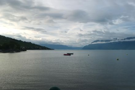Abbildung 1: Aufnahme aus Lutry am Genfersee von heute Morgen. Quelle: Meteomeldung/App