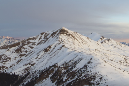 Sonnenaufgang heute Morgen am Piz Danis vom Piz Scalottas (Lenzerheide) aus aufgenommen.